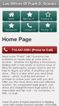 Mobile Screenshot of 911franklaw.com
